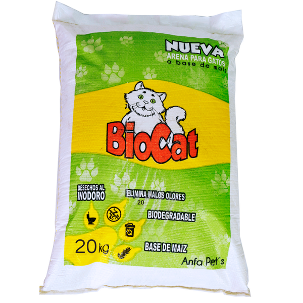 Arena Ecológica de Maíz 20 KG